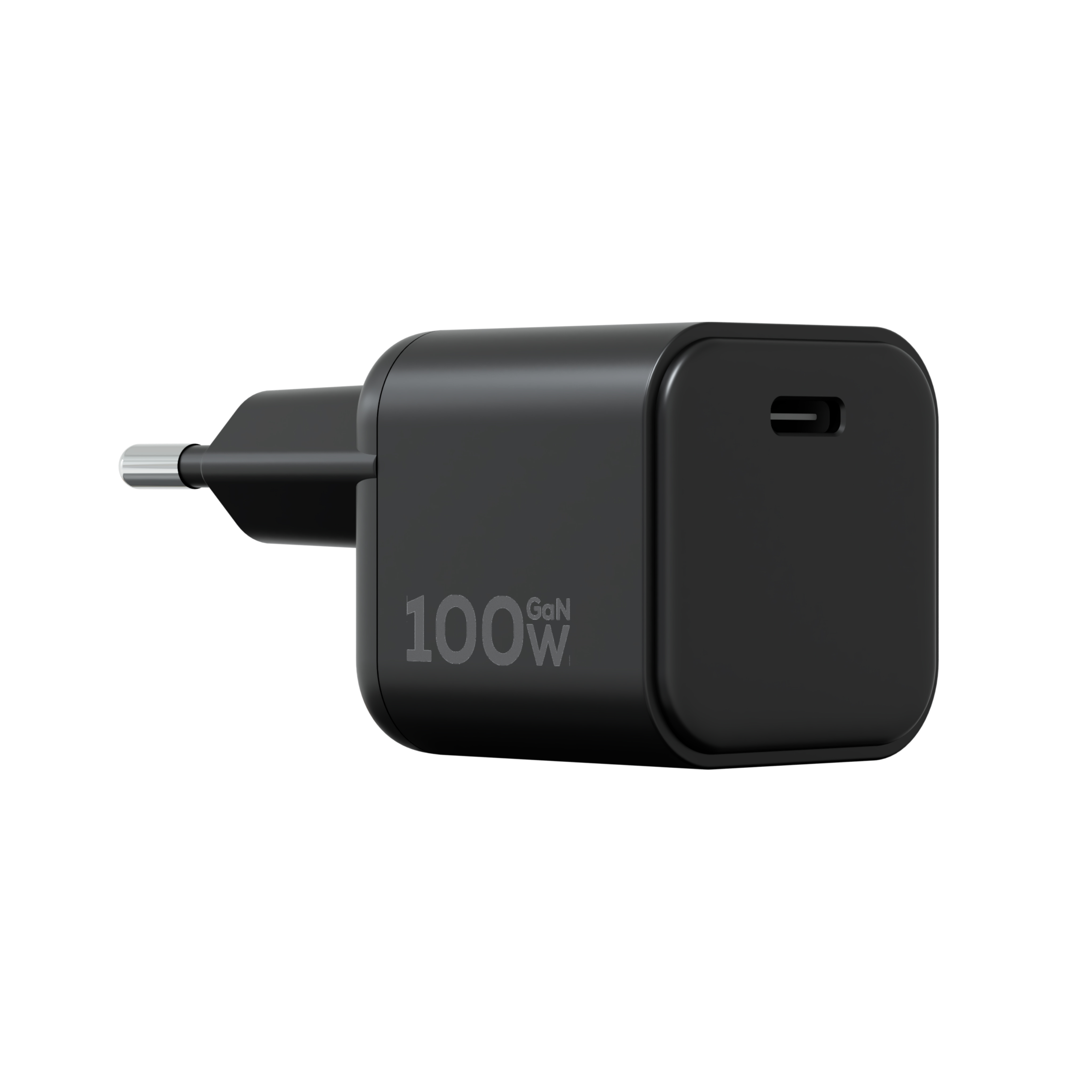 Компактное сетевое зарядное устройство Magssory Nano Boost 100W GaN Black, Чёрный — ACH007 b 1